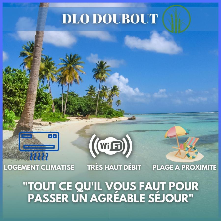 Dlo Doubout Les Pieds Dans L'Eau Apartment Sainte-Anne  Exterior photo